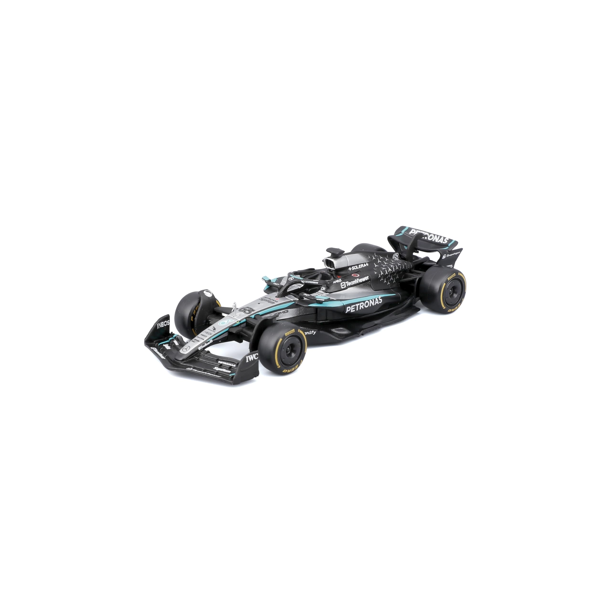 Xiangtat 1:43 Model Car for 2025 Race Mercedes F1 W16 12# Kimi